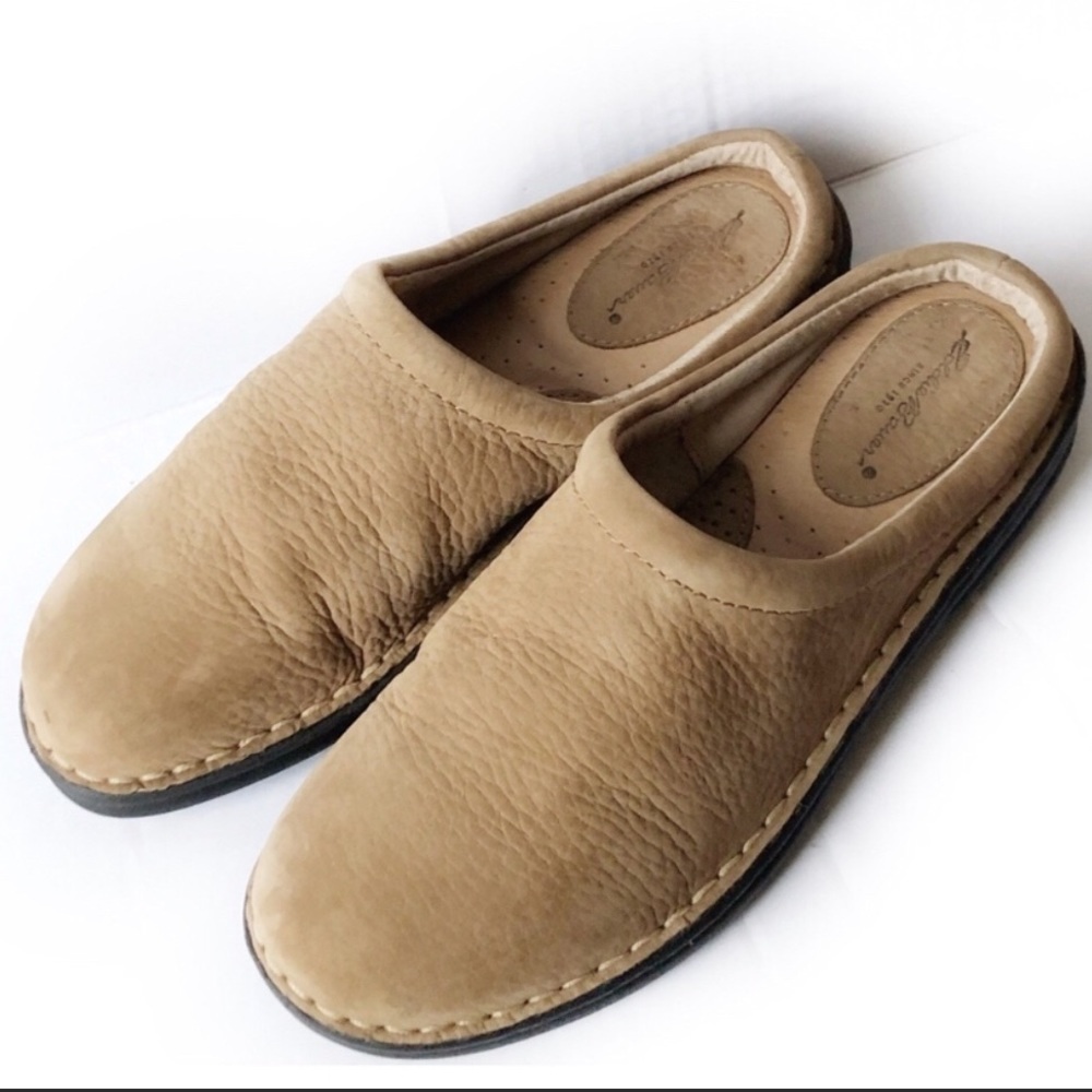 Eddie Bower Tan Brushed Suede Slip On